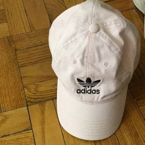 Light pink adidas cap
